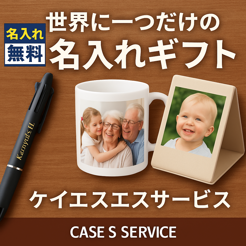 「名入れギフト・写真入りプレゼント通販サイト ケイエスエスサービス（KSS SERVICE）｜名入れ無料で世界に一つのギフトを」