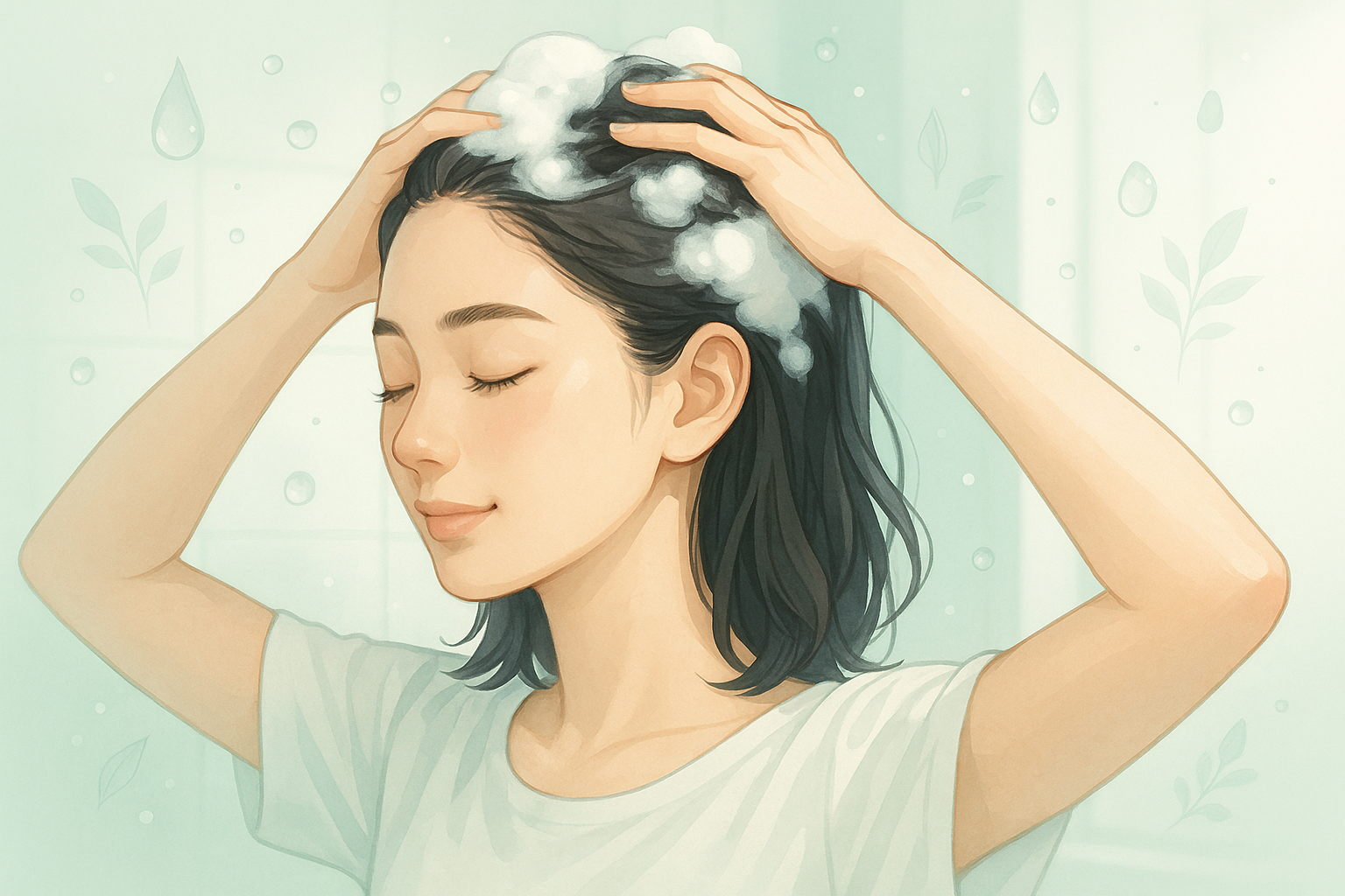 脂漏性皮膚炎やフケ・かゆみをやさしくケアする薬用スカルプシャンプーのイメージ画像