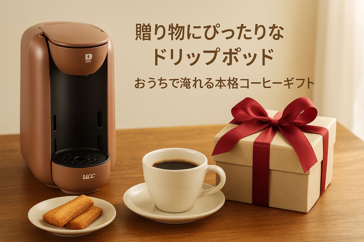 UCCドリップポッドDP3（15P付き）アッシュローズ｜ギフト・お歳暮に人気のコーヒーマシン