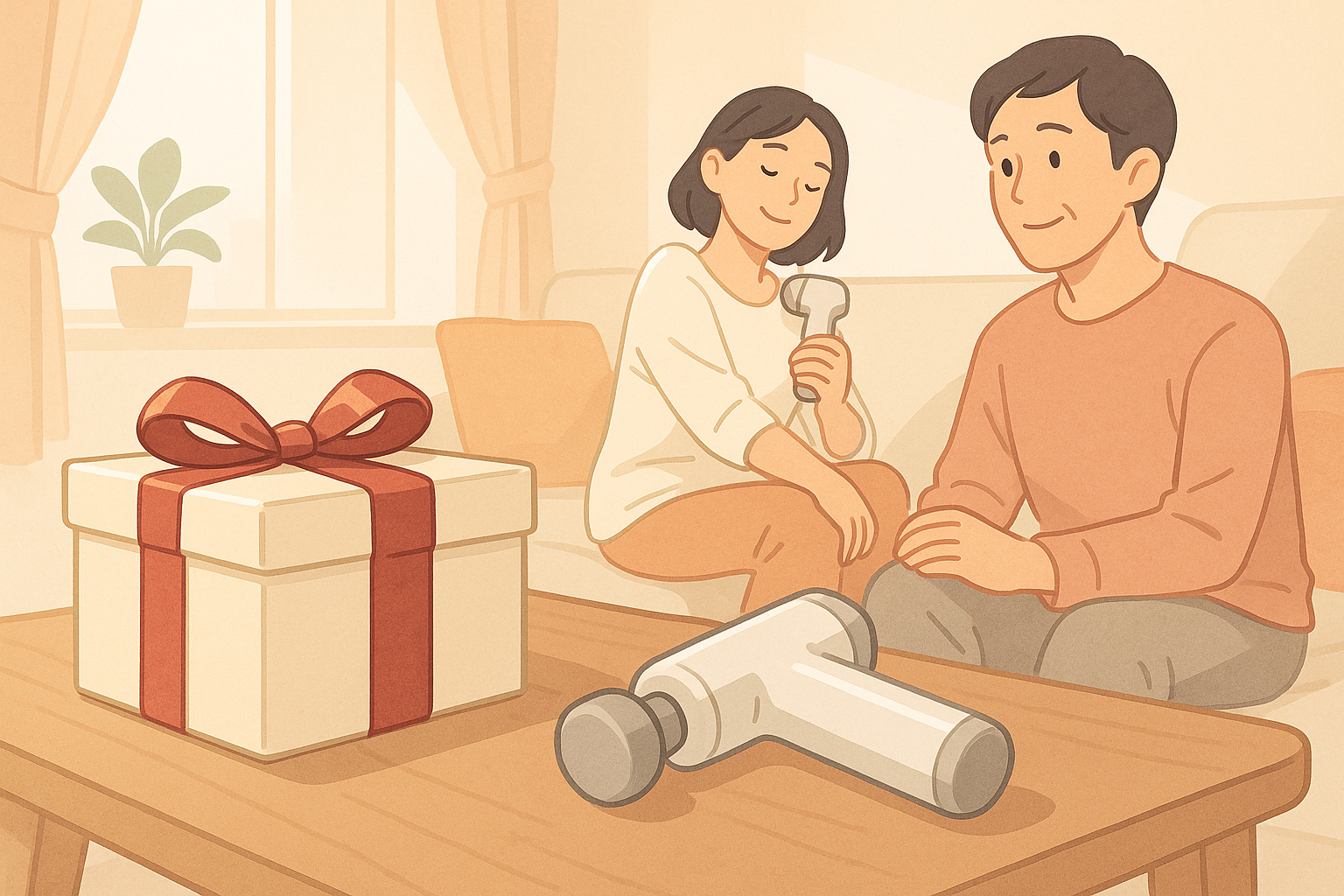 MYTREX REBIVE MINI XS2を健康ギフト・プレゼントとして紹介するイメージ画像